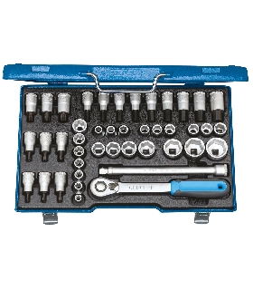 JUEGO DE LLAVES DE VASO 1/2"" 42 PZAS 2546000 GEDORE